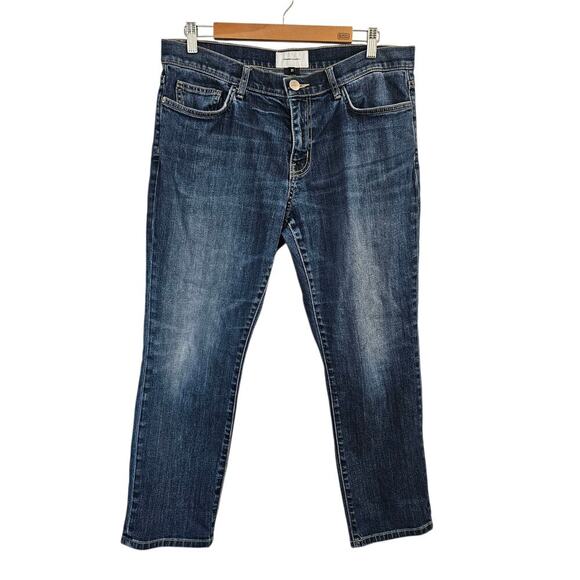 CURRENT/ELLIOTT Cropped Jeans Blue Size 31 - Picture 1 of 6